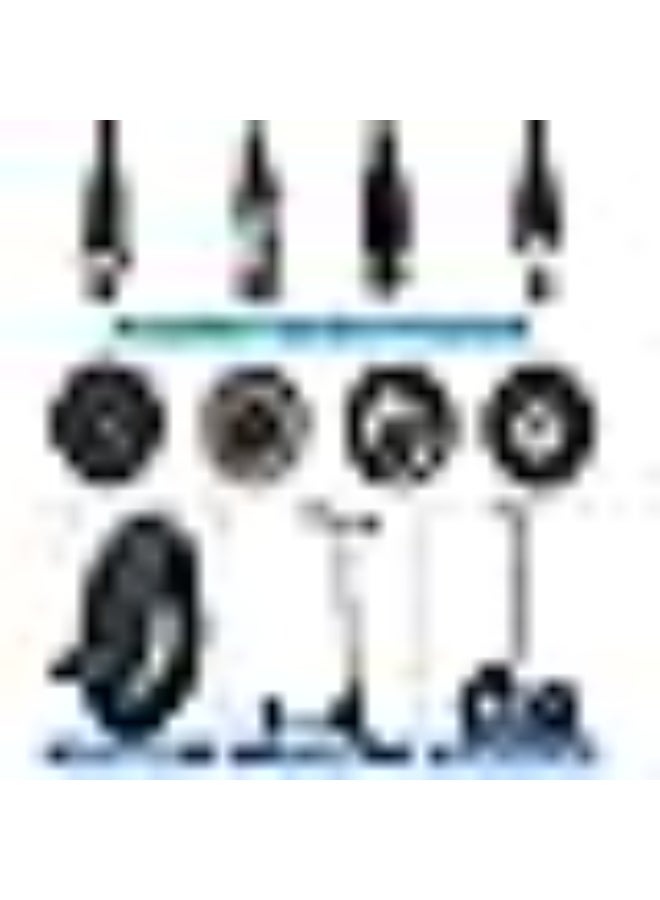 Domiunier Electric Scooter Charger 36V 2A, Fast Electric Bike Charger with 4 Connectors, Compatible with Xiaomi M365/Electric Scooters, Waterproof & Overcharge Protection (LED Indicator) - Image 3